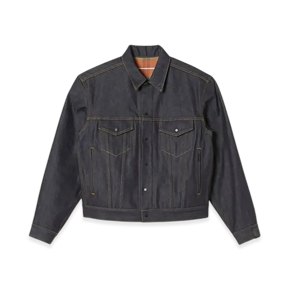 N.HOOLYWOOD COMPILE Reversible Denim Blouson "Navy"