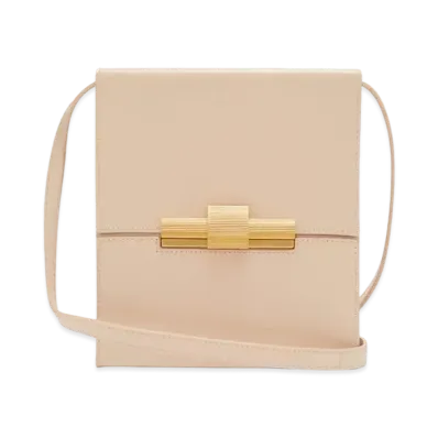 Bottega Veneta Daisy leather Shoulder Bag "White"