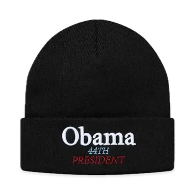 Supreme Obama Beanie "Black"
