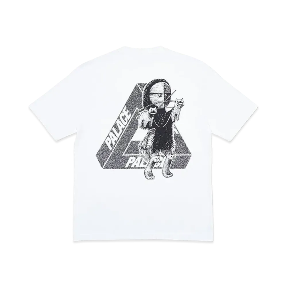 PALACE U Figure T-Shirt "White"