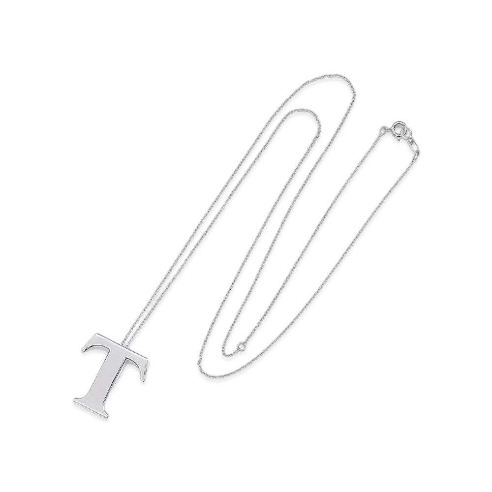 Tiffany & Co Symbol T Necklace "Silver"