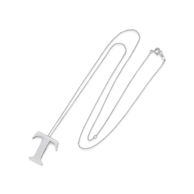 Tiffany & Co Symbol T Necklace "Silver"