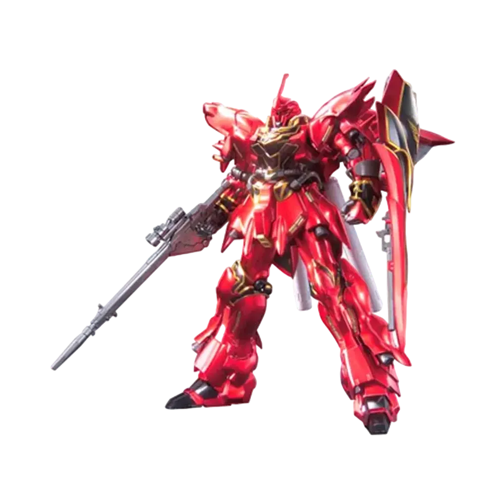 HGUC 1/144 MSN-06S Sinanju Titanium Finish