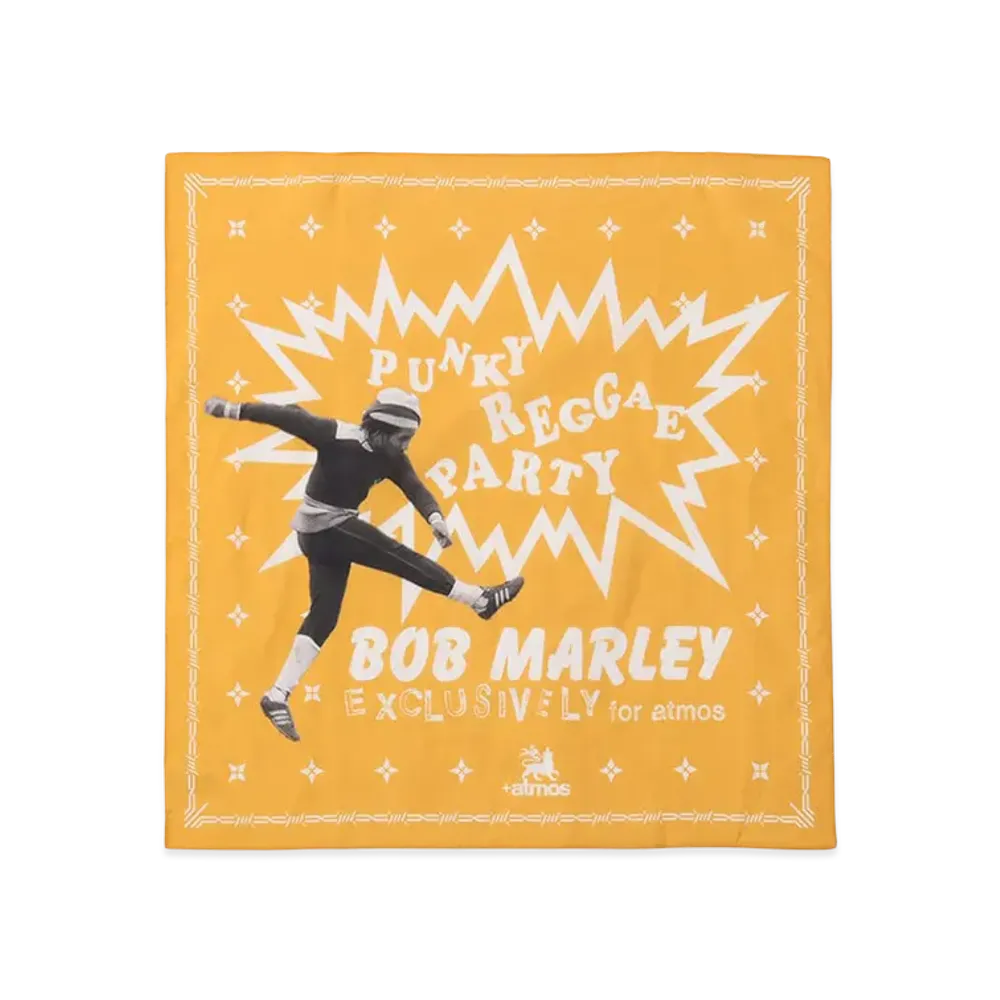 atmos x Bob Marley Punky Reggae Party Bandana "Yellow"