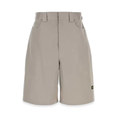 BALENCIAGA Twill Bermuda Shorts "Grey"