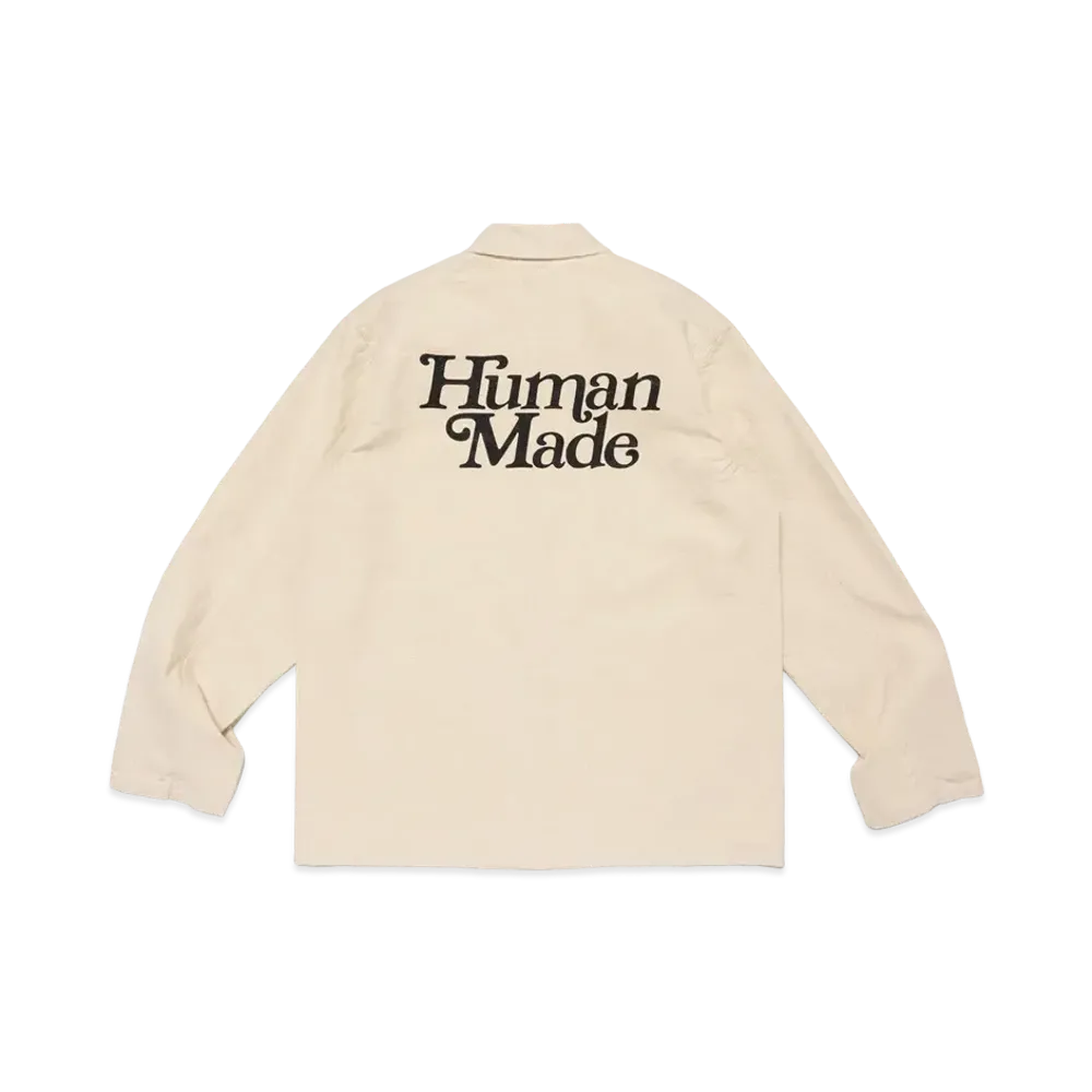 HUMAN MADE Coverall Jacket "White"