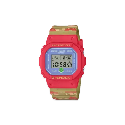 Casio x Super Mario Brothers 5600 Series DW5600SMB-4JR "Red"