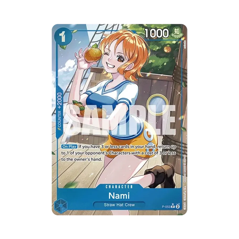 ナミ P :フルアート [P-053]【英語版】(プレミアムブースター「ONE PIECE CARD THE BEST」)