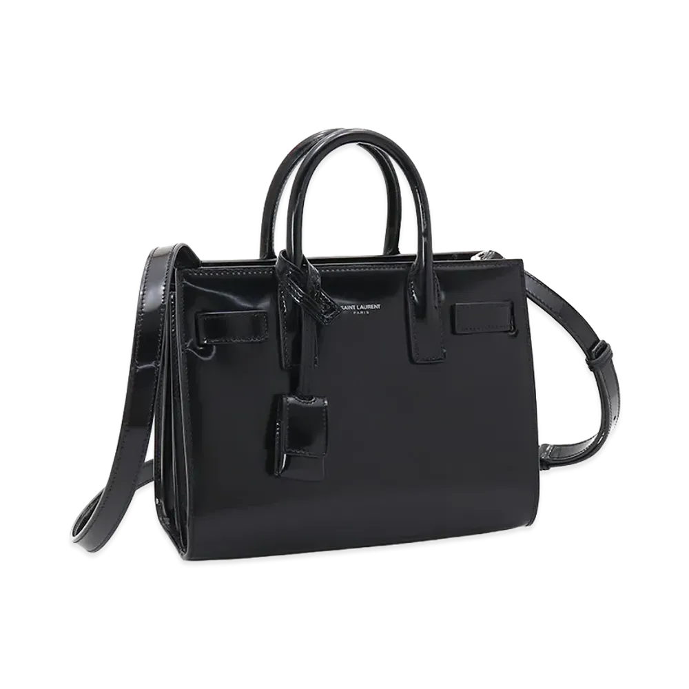 Saint Laurent Women's Sac de Jour Handbag "Nero"