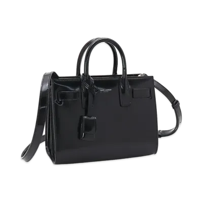Saint Laurent Women's Sac de Jour Handbag "Nero"