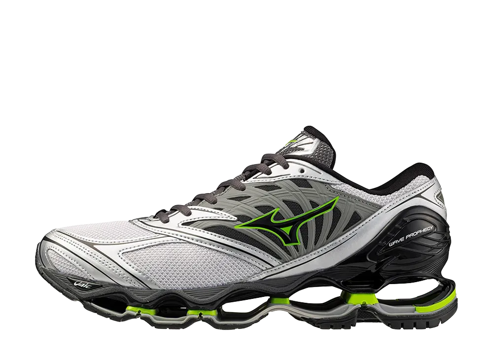 Mizuno Wave Prophecy LS "Light Grey/Black/Lime Green"