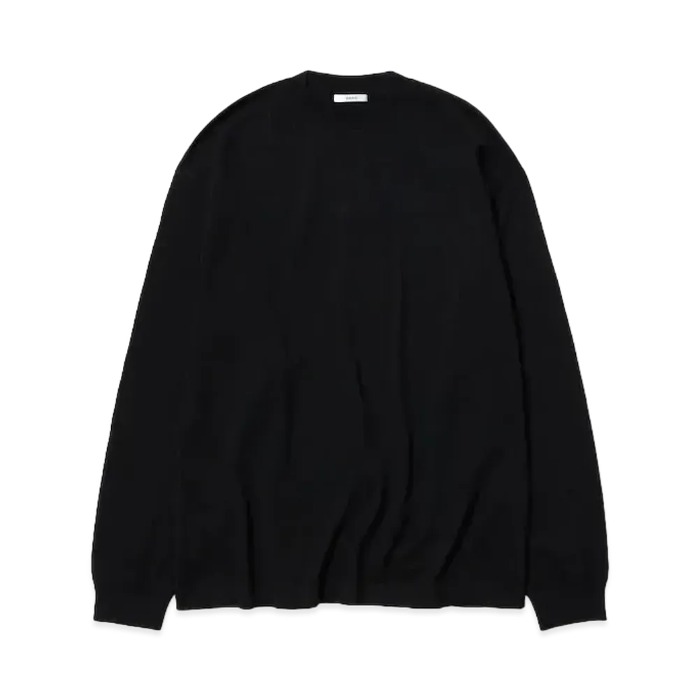 everyone L/S Daily Knit T-Shirt "Black"