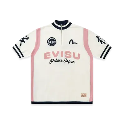 PALACE x EVISU Cycle Knit "Off White"