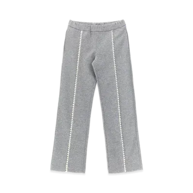 MONCLER Kids Details Crochet Joggers "Gray"