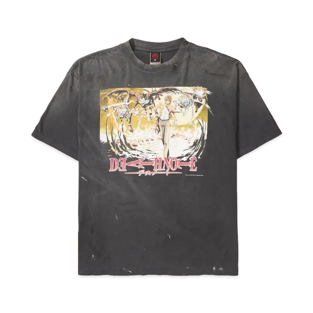 Saint Mxxxxxx x DEATH NOTE SS T-Shirt "Black"