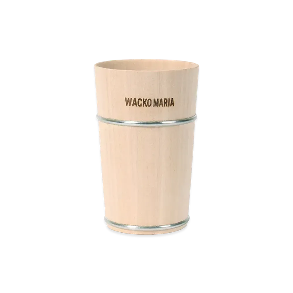 WACKO MARIA Nakagawa Mokkougei Sawara Cypress Cup "Wood"