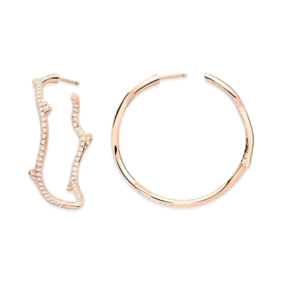 Dior Bois de Rose Earrings "Pink Gold/Diamond"