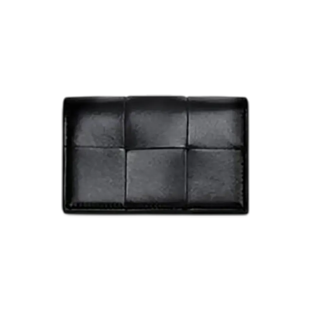Bottega Veneta Cassette Business Card Case "Black"