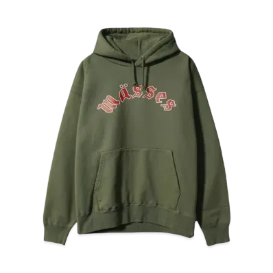 MASSES SWEAT HOODED METAL "OLIVE"