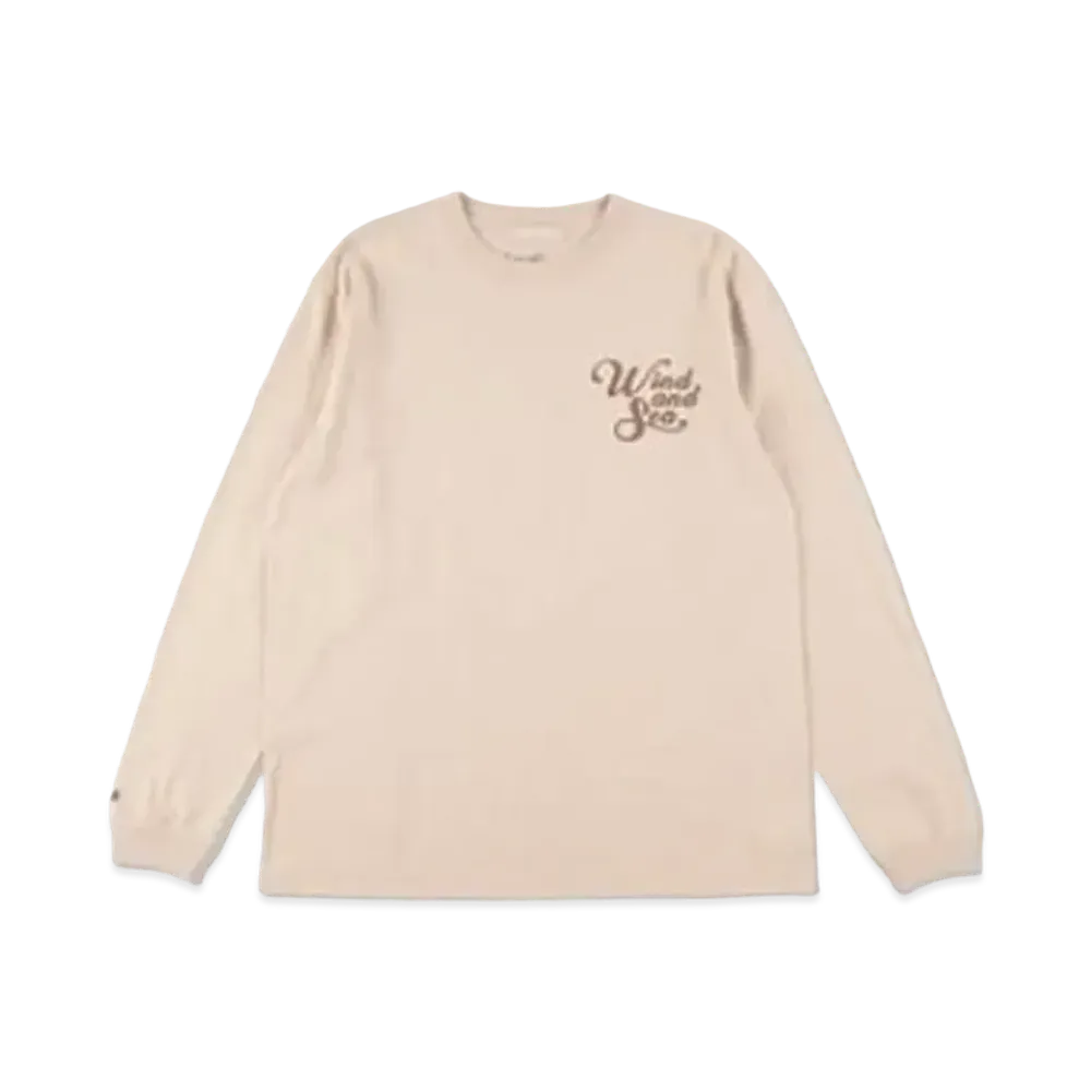 WIND AND SEA wds (n-Classic) L/S tee "Sand"