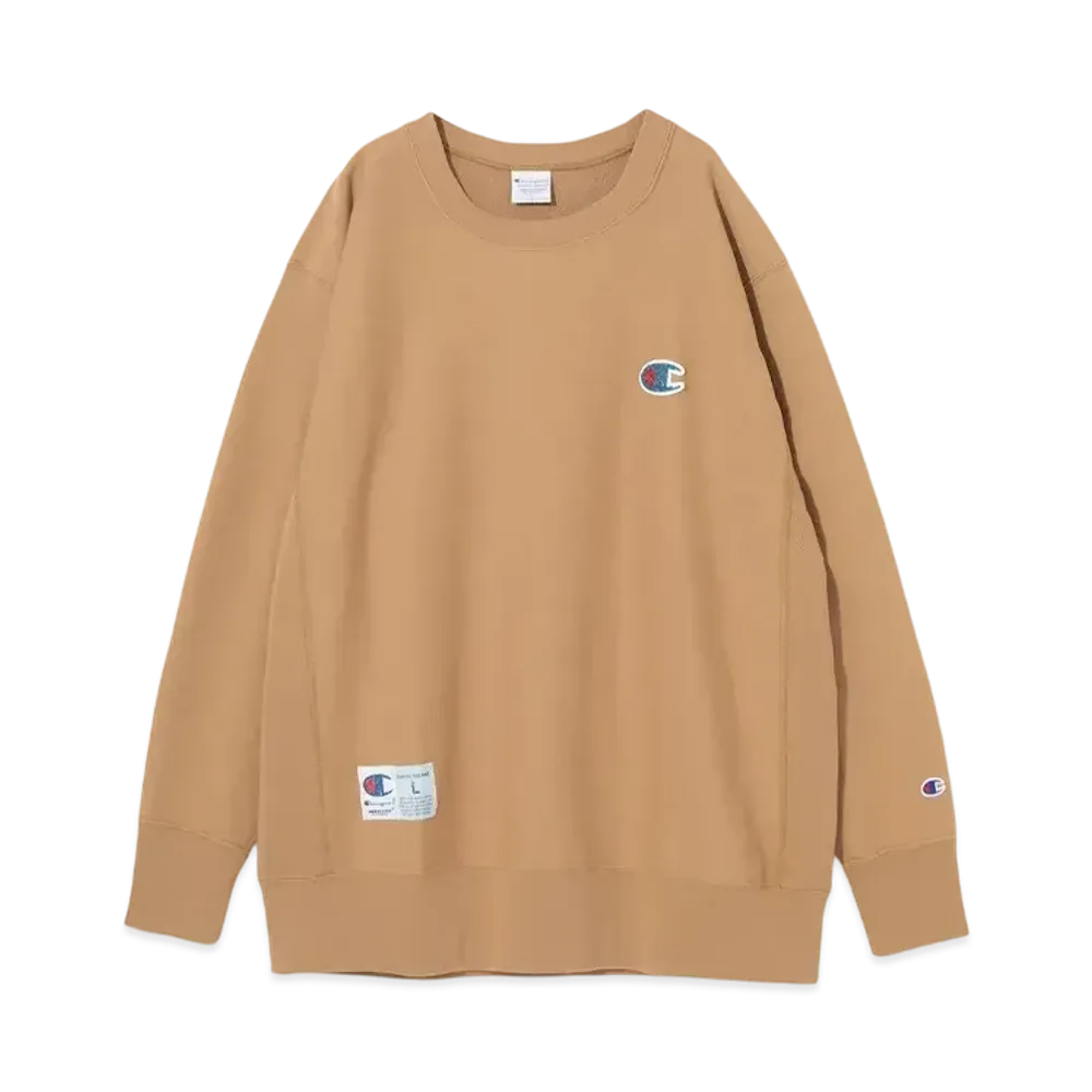 Champion x UNDERCOVER Reverse Weave Crew Neck Sweatshirt "Camel"