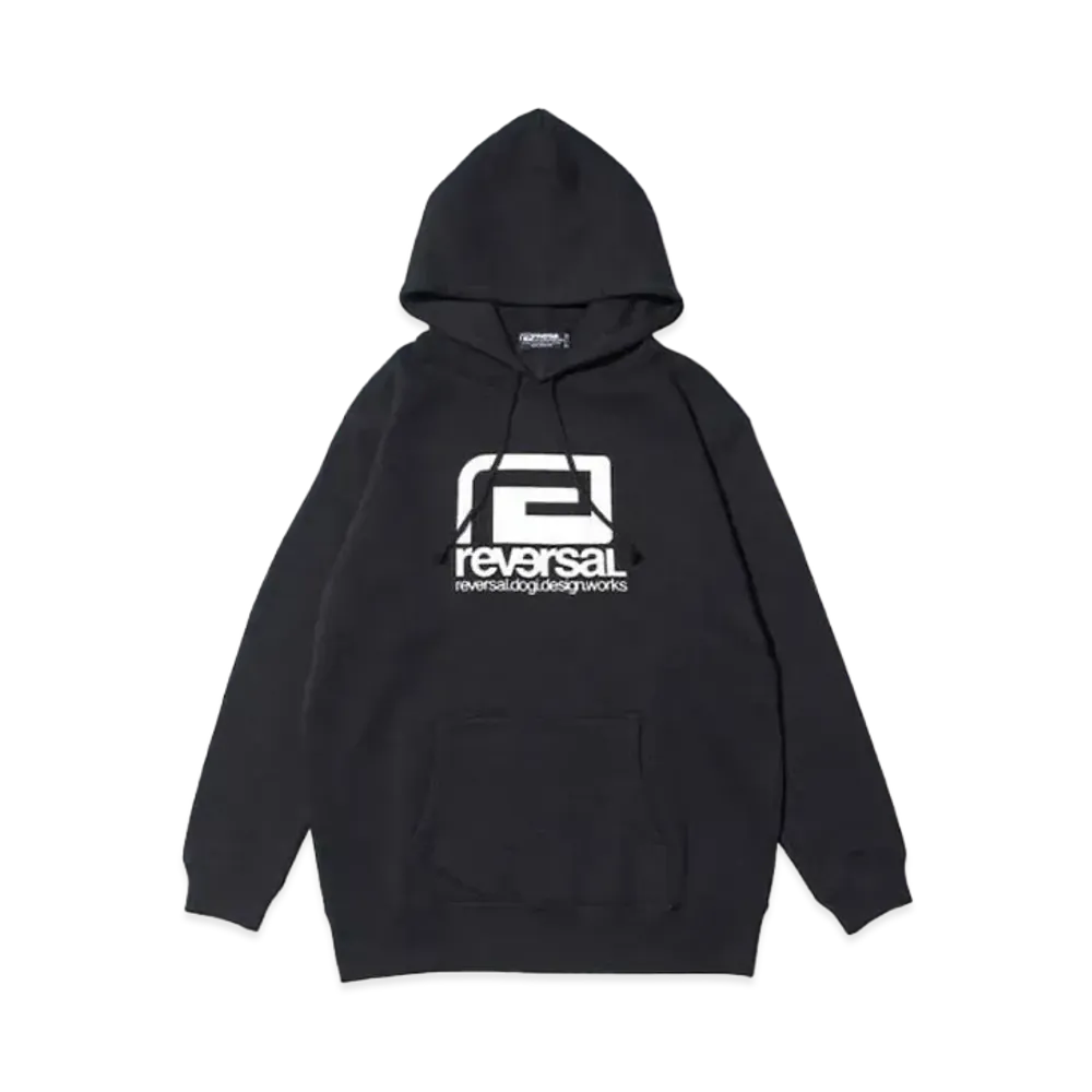 Reversal Big Mark Sweat Parka "Black"