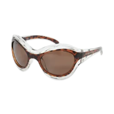 H&M x Glenn Martens Polarized Sunglasses "Dark Brown"