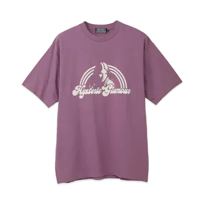 HYSTERIC GLAMOUR HG Rainbow Tee "Purple"