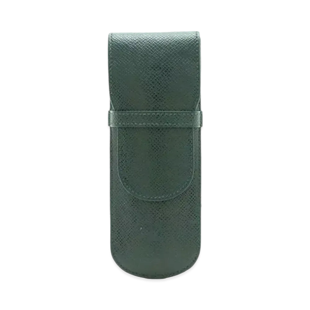 Louis Vuitton Etui Stylo Taiga "Epicea"