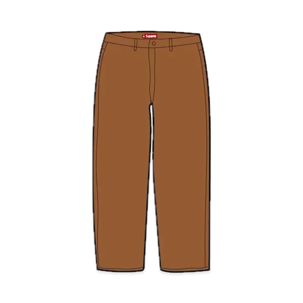 Supreme Work Pant (23FW) "Light Brown"