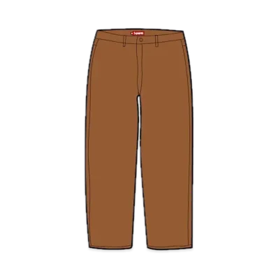 Supreme Work Pant (23FW) "Light Brown"