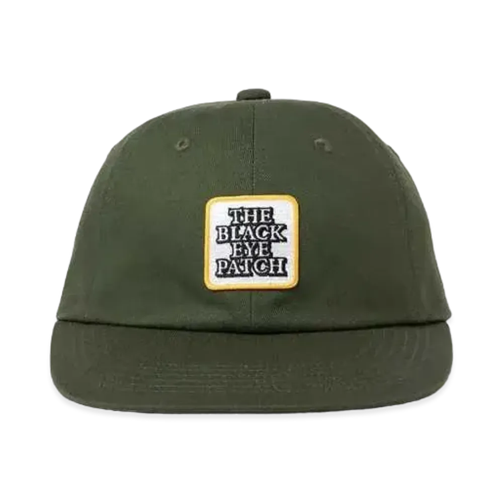 BlackEyePatch OG LABEL 6 PANEL CAP "Green"