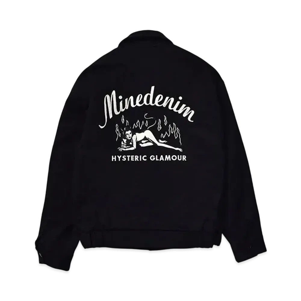 MINEDENIM x HYSTERIC GLAMOUR F.Black Denim Jacket "Black"