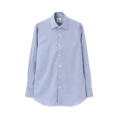 Paul Smith Houndstooth Dress Shirt "Blue"