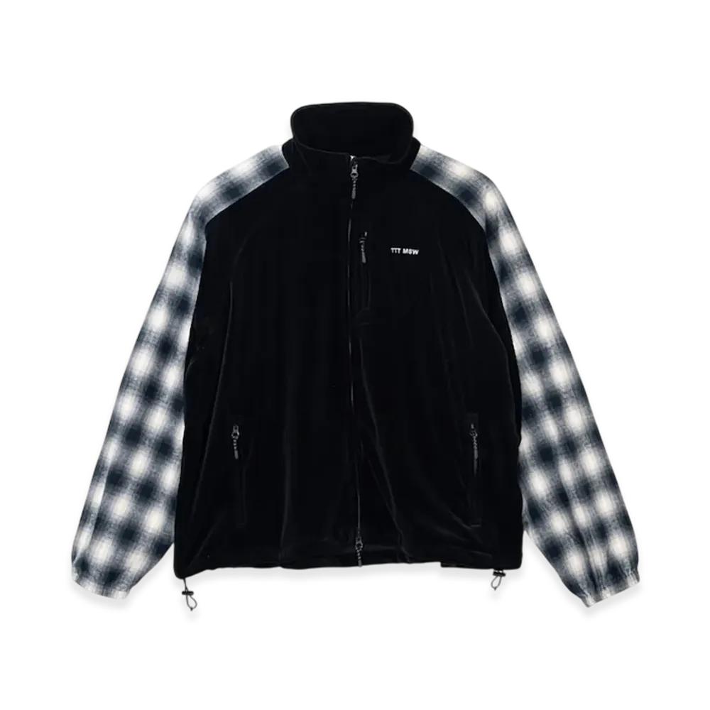 TTTMSW Velours Track Jacket "Black"