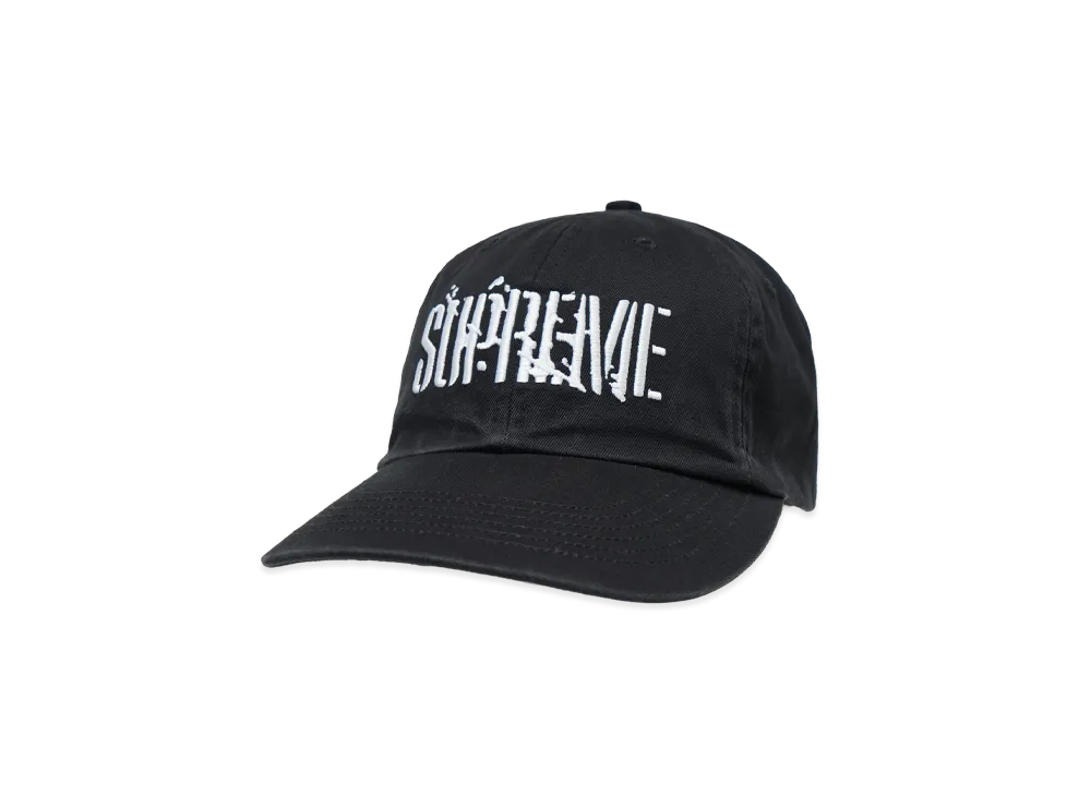 Supreme Splatter 6-Panel "Black"