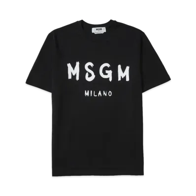 MSGM Logo T-Shirt "Black"
