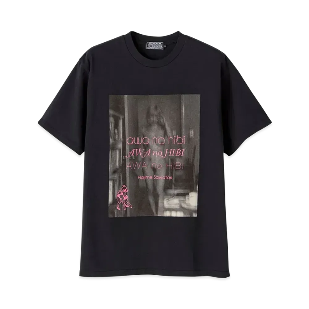 HYSTERIC GLAMOUR Hajime Sawatari Special Order/Awa No Hibi T-Shirt "Black"
