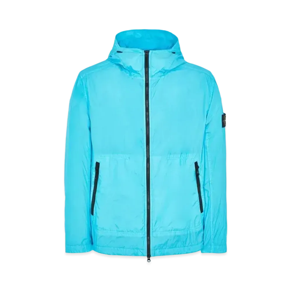 Stone Island 40522 Garment Dyed Crinkle Reps NY "Turquoise Blue"