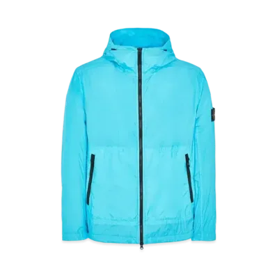 Stone Island 40522 Garment Dyed Crinkle Reps NY "Turquoise Blue"