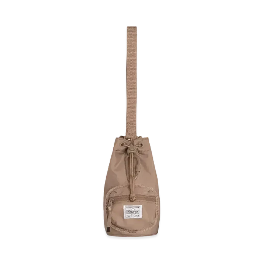 PORTER x HYKE Bonsac Mini & Coin Case Hyke Edition "Sand Stone"