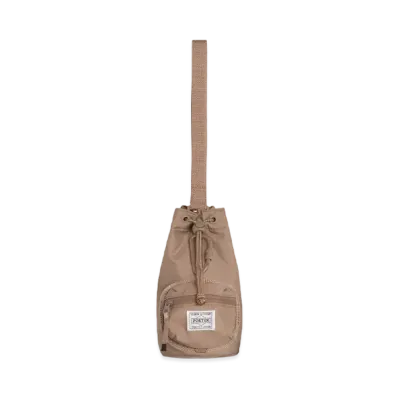 PORTER x HYKE Bonsac Mini & Coin Case Hyke Edition "Sand Stone"