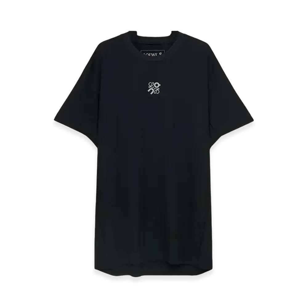 LOEWE x On Running Active T-Shirt in Technical Jersey "Black"