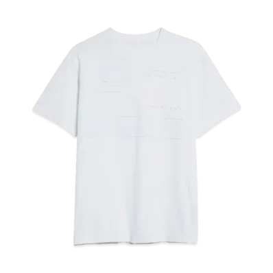 sacai x Mercedes AMG Patch Cotton & Nylon T-Shirt "White"