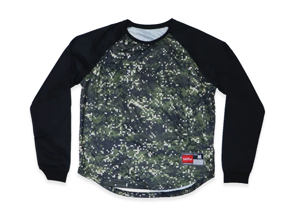 SAPEur Youth Basic Raglan L/S T-Shirt "Digi Camo"