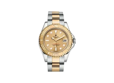 ROLEX Yacht-Master "Champagne/Stainless Steel/Yellow Gold"