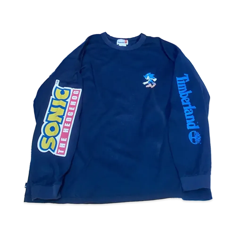 Timberland x SONIC THE HEDGEHOG Long Sleeve Graphic Tee "Black"