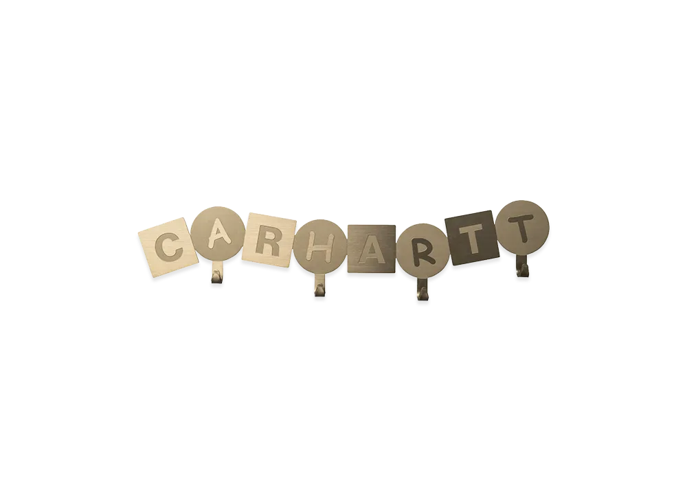 Carhartt WIP ABC Wall Coat Hanger "Gold"