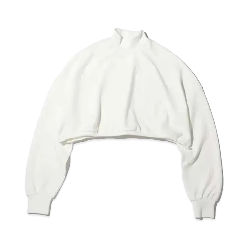 atmos pink High Neck Cardboard Logo Tops "White"