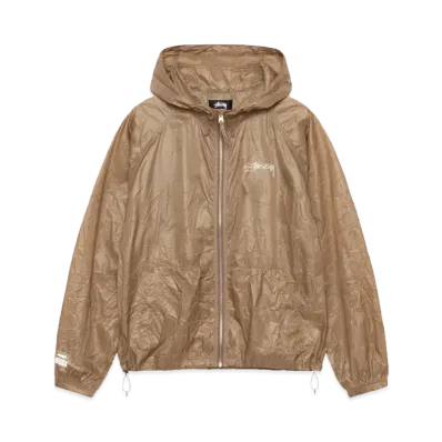 Stussy Beach Shell Wrinkled Nylon "Brown"